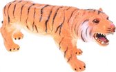 tijger Animal World 28 cm oranje