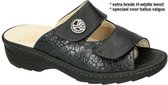 Fidelio Hallux -Dames -  zwart - slippers & muiltjes - maat 40