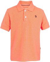 J&JOY - Poloshirt Essentials Kinderen Unisex 23 Coral Fiery