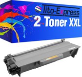 PlatinumSerie 2x toner cartridge alternatief voor Brother TN-3380 XL