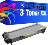 PlatinumSerie 3x toner cartridge alternatief voor Brother TN-3380 XL
