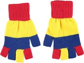 Apollo Handschoenen Party Rood/geel/blauw One-size