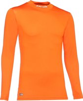Patrick Shirt Opstaande Kraag Kinderen - Oranje | Maat: 11/12