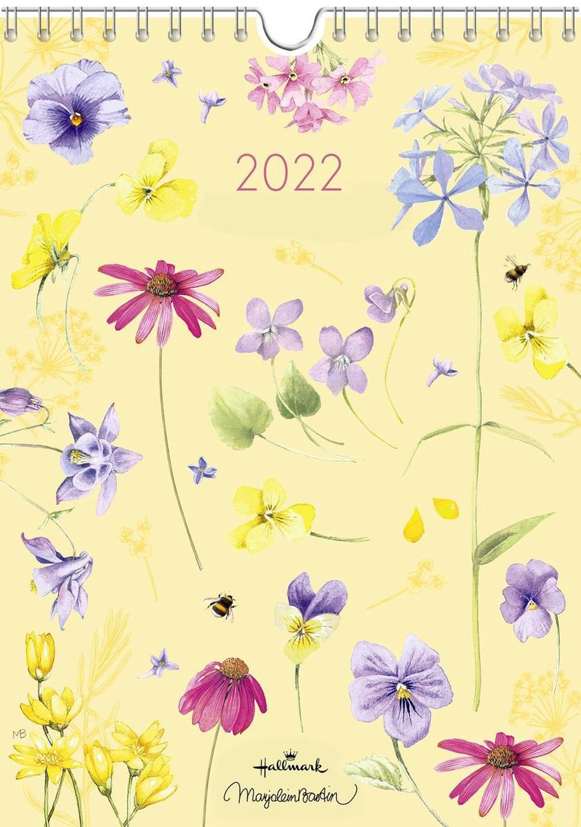 Marjolein Bastin Weekkalender 2022 Flowers - Hallmark