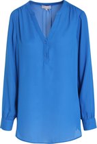 Cassis - Female - Effen blouse  - Koningsblauw