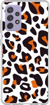 Smartphonebooster Telefoonhoesje - Back Cover - Geschikt Voor Samsung Galaxy A72 - White En White