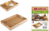 Dienblad Quttin Bamboe (40 X 27 x 4,6 cm)