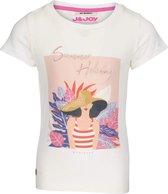 J&JOY - T-Shirt Meisjes 02 Sydney White Summer Holiday