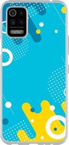 Smartphonebooster Telefoonhoesje - Back Cover - Geschikt Voor LG K52 - Blue En Blue