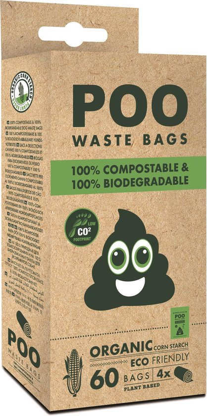 Mpets 60 Bolsas Compostables