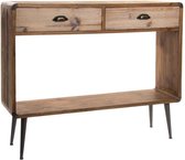 Console DKD Home Decor Hout Metaal (115 x 30 x 96 cm)