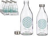 Fles Slow Life Glas Staal 1000 ml