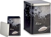 Metalen Blik Rice (10,2 x 15 x 10,2 cm)