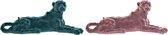 Decoratieve figuren DKD Home Decor Hars (2 pcs) (26.5 x 9 x 11 cm)