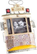 Fotolijsten DKD Home Decor Lisboa Decoratie Vintage (26 x 19 x 4 cm)