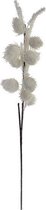 Decoratieve Bloem DKD Home Decor Wit Schuim (20 x 113 cm)