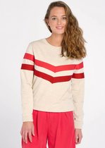 J&JOY - Sweatshirt Vrouwen 08 Northern Territory White & Cut