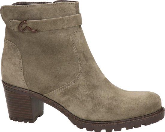 Ara Montova dames enkellaars - Taupe - Maat 38,5 | bol.com