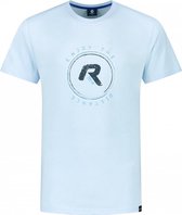 Rogelli Graphic T-Shirt Sportshirt - Korte Mouwen - Heren - Licht Blauw - Maat M