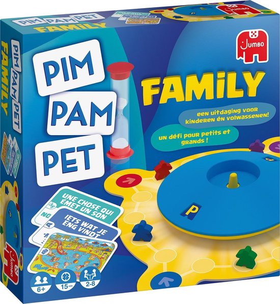 Jumbo Pim Pam Pet Family - Bordspel