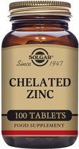 Gechelateerd zink Solgar (100 tabletten)