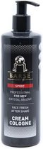 BARSE after shave SPORT professional cream cologne