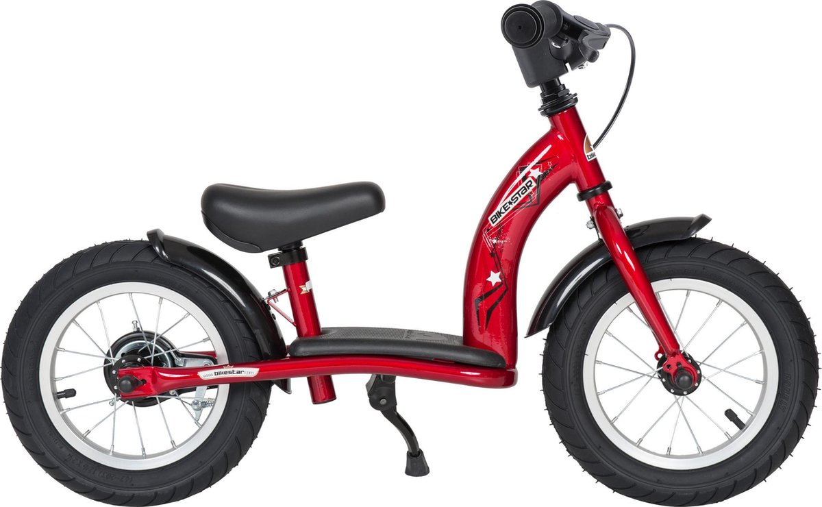 Bikestar, Classic loopfiets, 12 inch, rood