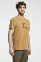 Tenson Core Tee M - T-shirt - Heren - Licht Bruin - Maat M