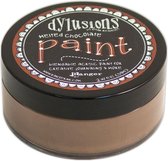 Dylusions Paint - Melted chocolate