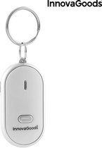 InnovaGoods - Sleutelhanger Sleutelvinder met Ledlicht - Keyfinder -Sleutelzoeker - Signaal met Geluid (piep) en Rood Ledlicht