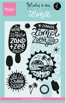 Marianne Design Stempel Zomer (Nederlands) KJ1713 11.5x18.0 centimeter