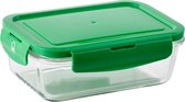 Lunchbox RAINBOW BE Benetton 1860 ml Groen Borosilicaatglas