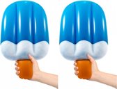 2x cornet de glace gonflable 50 cm - Été / Décoration glaces / thème décoration - Articles de plage