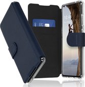Accezz Xtreme Wallet Booktype Samsung Galaxy S21 FE hoesje - Donkerblauw