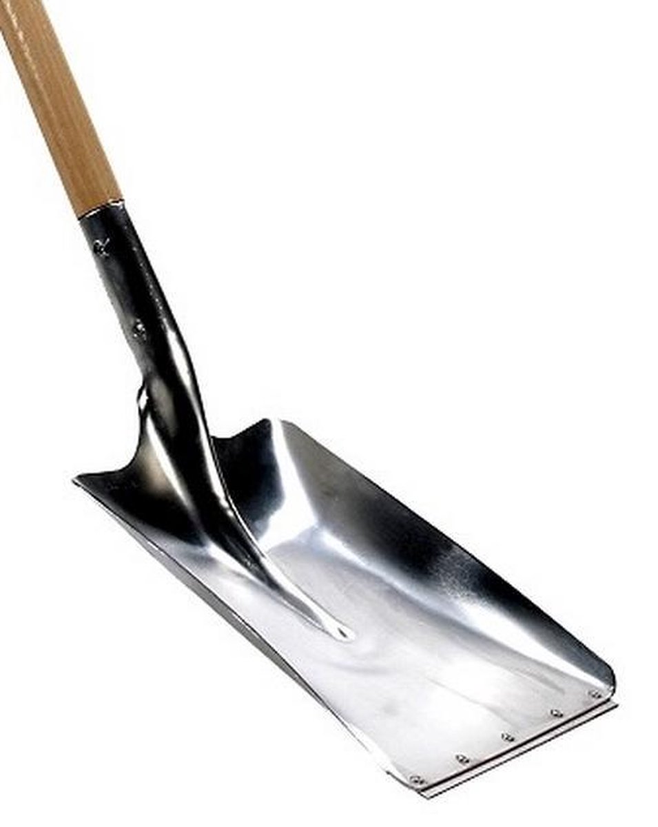 Talen Tools - Ballastschop - Karlstad - Aluminium - Met slijtstrip - Zonder steel