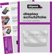 dipos I 2x Beschermfolie helder compatibel met NIVONA NICR 520 Tropfblech Folie screen-protector