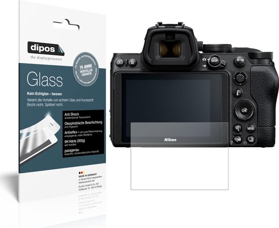Dipos Displayschutz Matt Für Nikon Z6 – 2 Stück, 9H Härte, Anti-Shock, Entspiegelt & Kratzfest