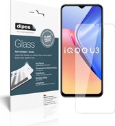 dipos I 2x Pantserfolie helder compatibel met Vivo iQOO U3 Beschermfolie 9H screen-protector (expres kleiner dan het glas omdat het gebogen is)
