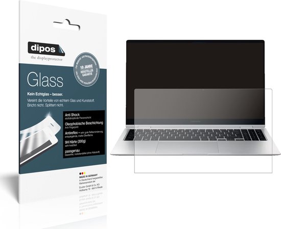 dipos I 2X beschermfolie mat compatibel met Microsoft Surface Laptop