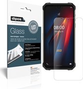 dipos I 2x Pantserfolie mat compatibel met Ulefone Armor 8 Beschermfolie 9H screen-protector