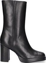 Bronx New-melanie 34197 Enkellaarsjes - Enkelboots met rits - Dames - Zwart - Maat 38