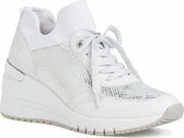 Marco Tozzi Dames Sneaker 2-2-23744-26 197 wit F-breedte Maat: 38 EU