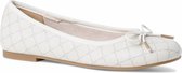 Tamaris Dames Ballerina 1-1-22101-26 442 beige smal Maat: 37 EU