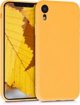 kwmobile telefoonhoesje voor Apple iPhone XR - Hoesje voor smartphone - Back cover in honinggeel