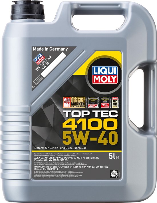 Liqui Moly Top Tec 4100 5W-40 5L