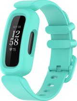 YONO Siliconen Bandje geschikt voor Fitbit Ace 3 Kids - Inspire 2 - Turquoise