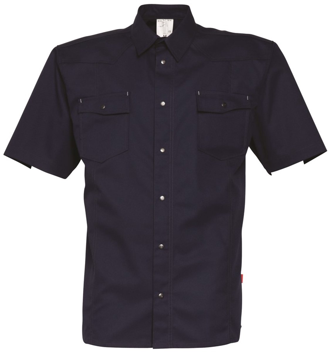 HAVEP Werkhemd korte mouwen Basic 1654 - Marine - 3XL