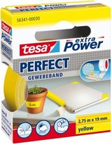 tesa PERFECT 56341-00030-03 Textieltape tesa extra Power Geel (l x b) 2.75 m x 19 mm 1 stuk(s)