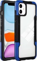 TPU + pc + acryl 3 in 1 schokbestendige beschermhoes voor iPhone 13 mini (blauw)