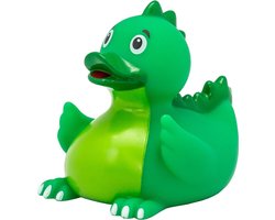 Lilalu Badeend Dino Junior 8,5 Cm Rubber Groen